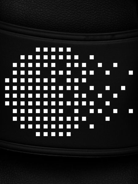 Pixel Mosaic Grid