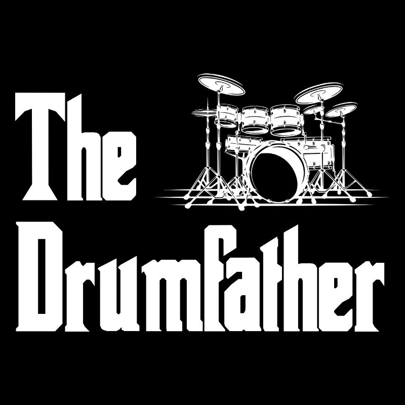 The Drummacher Drum Silhouette