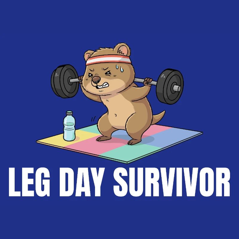 Leg Day Survivor Quokka Workout