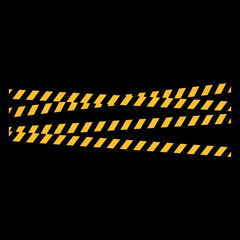 Sicherheitsband Sperrung Zone