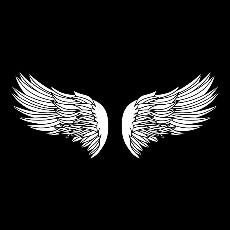 Motif d'ange ailes d'ange