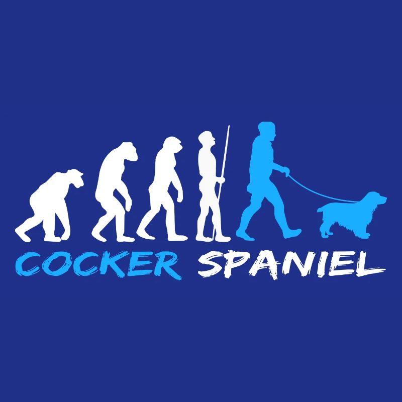 English Cocker Spaniel Dog Owner Evolution