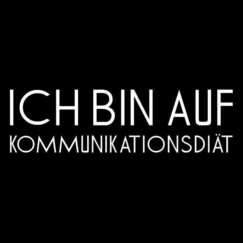 Kommunikationsdiät Spruch