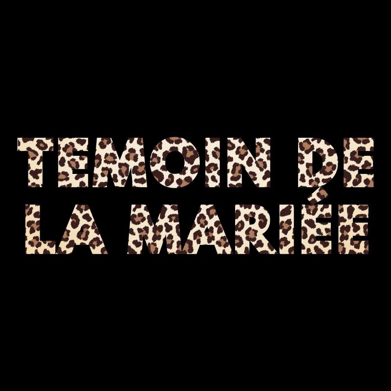 Témoin de La mariée léopard
