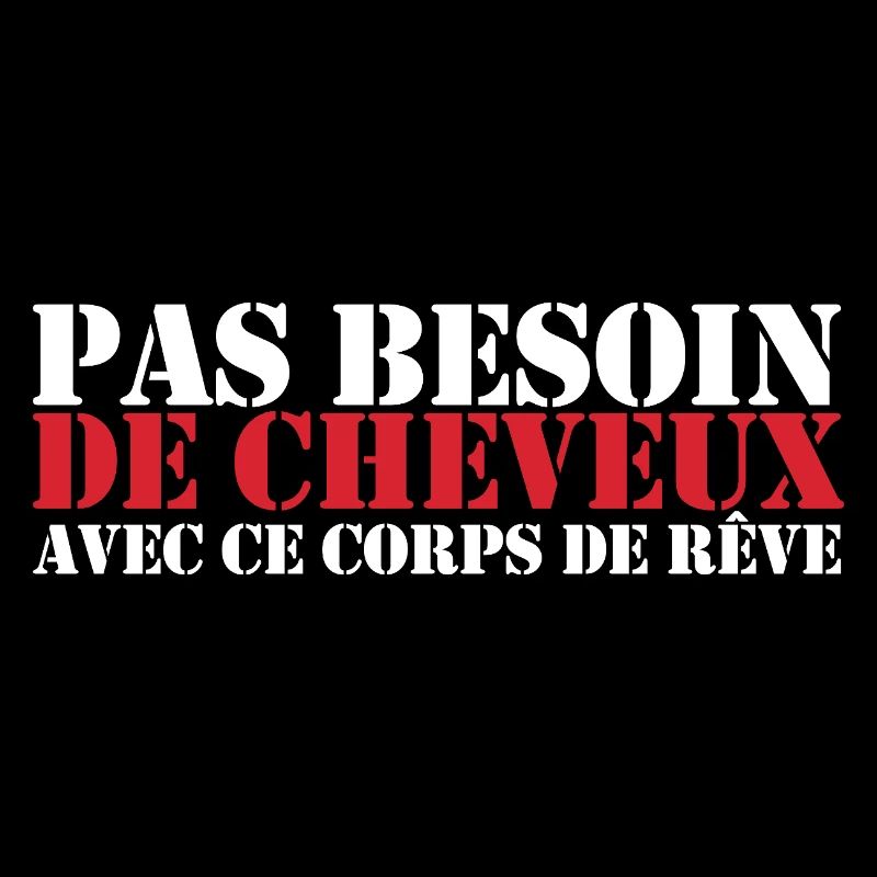 Pas besoin de cheveux avec ce corps de rêve