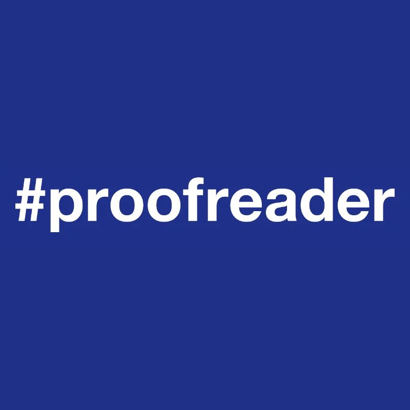 Proofreader Hashtag