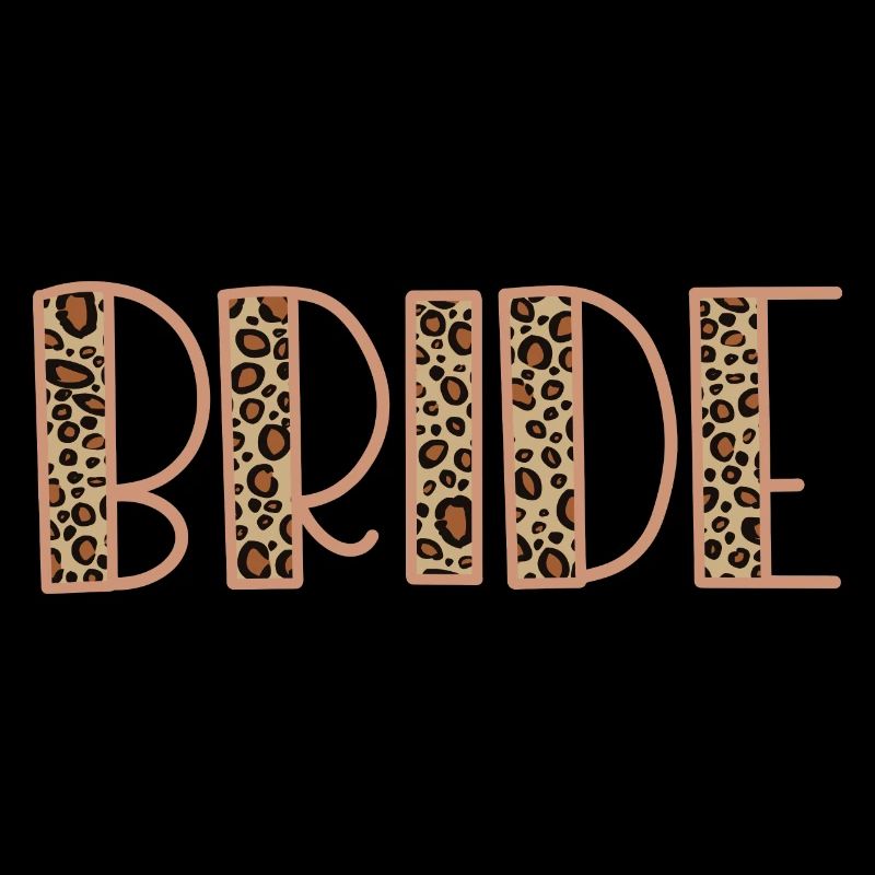 Braut - Leopard Haut, Bachelorette Party Geschenk