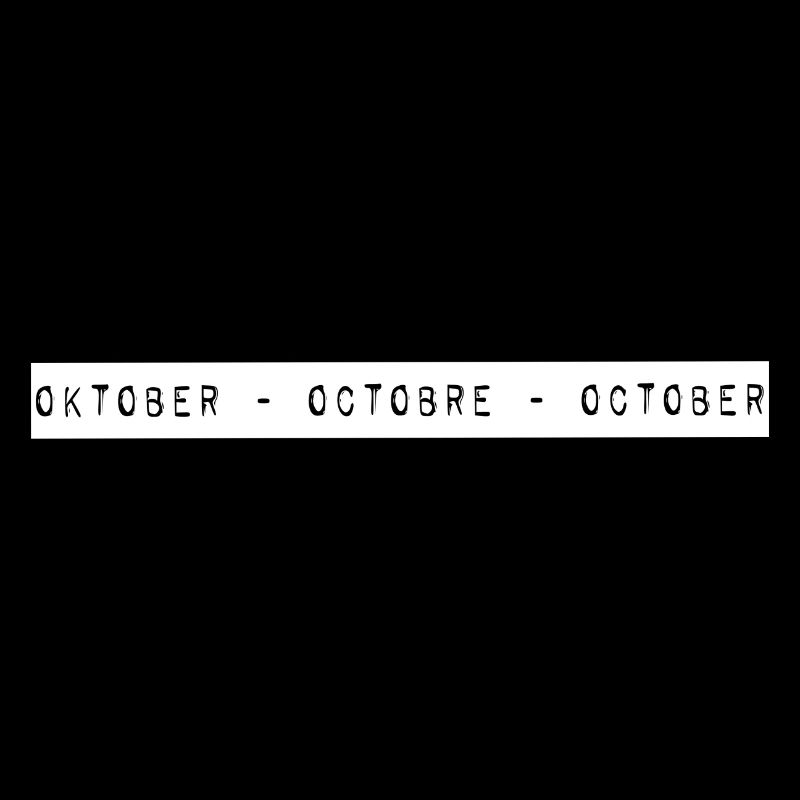 Octobre mois / année / Calendrier / Proverbes / Tendance
