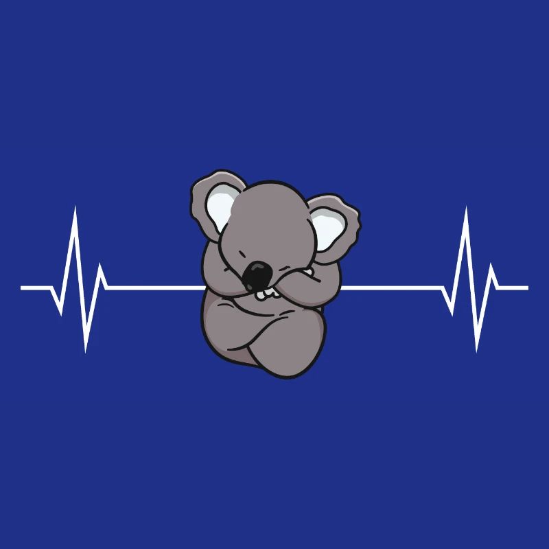 Mignon Koala Bear Heartbeat Pulse