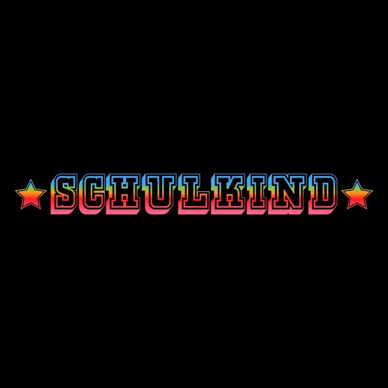 SCHULKIND rainbow star shirt