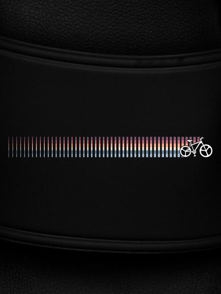 Gradient Barcode Sunset