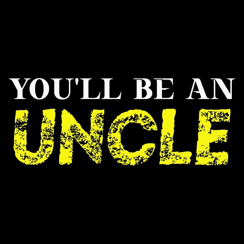 You'll be an uncle Geschenkidee Onkel schwanger