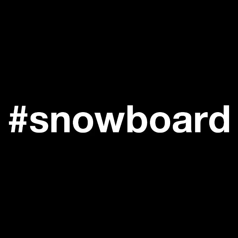 Snowboard Hashtag