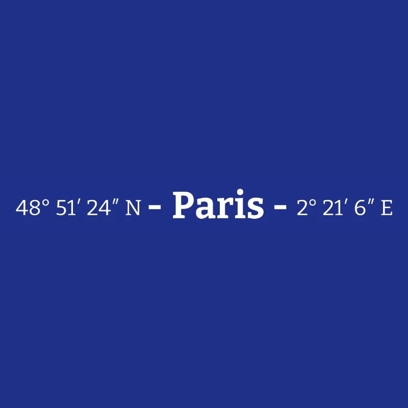 Coordinates Paris