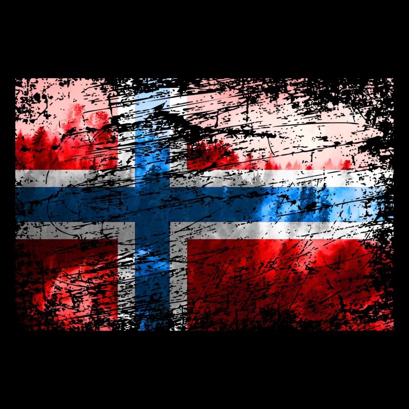 Norwegische Flagge