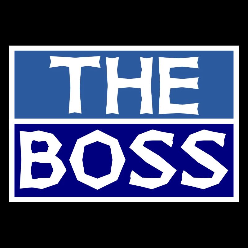 BOSS. MANAGER. CHIEF. - BOSS. - HUMOR. LUSTIG