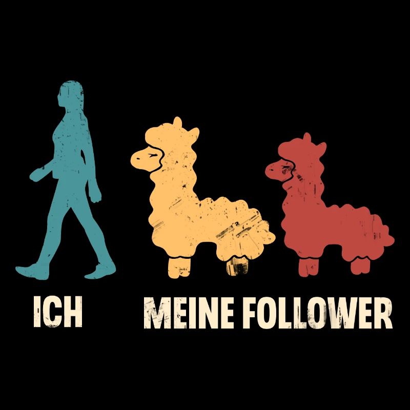 Ich Meine Follower Alpaka