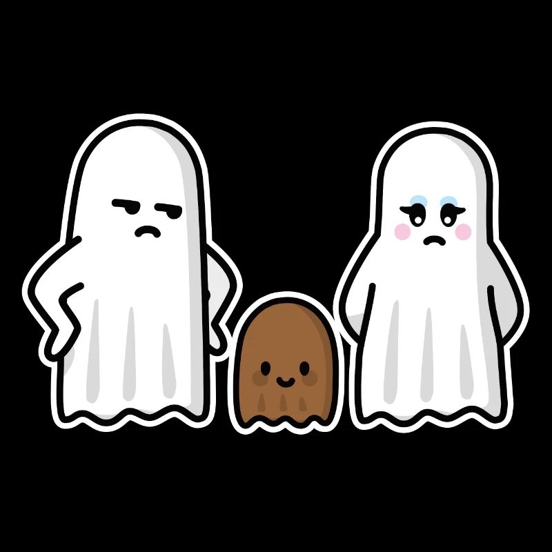 Funny Halloween Adultery Ghost Bastard Baby