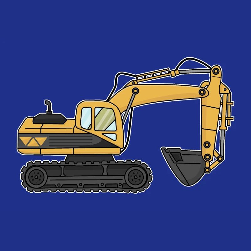 Bagger, Baustelle