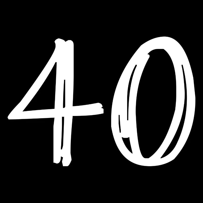 40 ANS. 40e ANNIVERSAIRE. ANNIVERSAIRE 40 ANS. 40