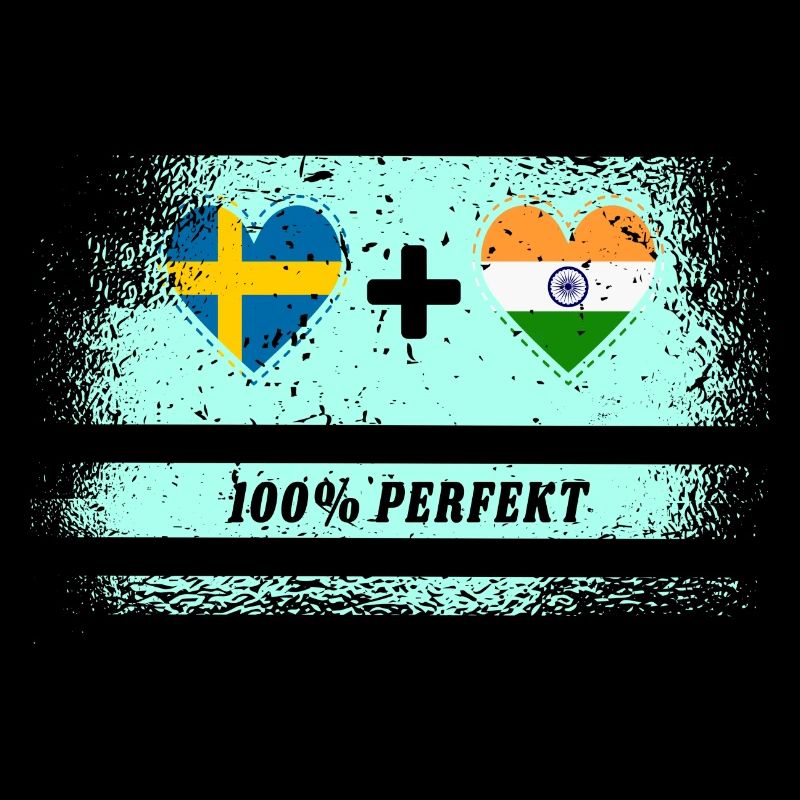 Inde et Suède 100% Parfait / Cadeau