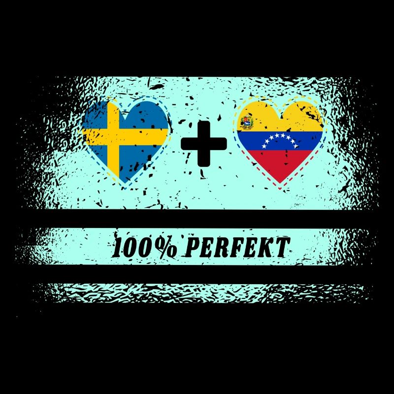 Venezuela et Suède 100% parfait / cadeau