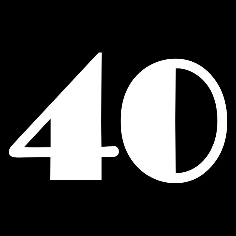 40 ANS. 40e ANNIVERSAIRE. ANNIVERSAIRE 40 ANS. 40