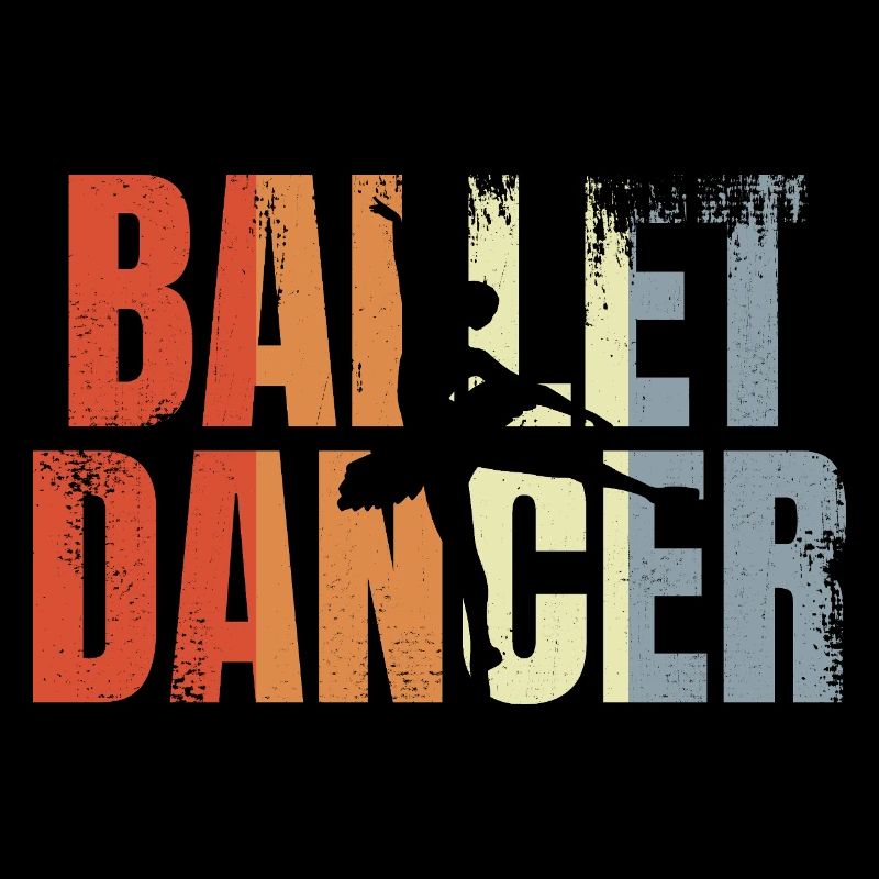 Danseuse de ballet vintage