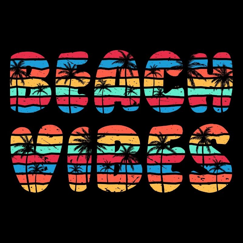 Beach Vibes (lettrage)