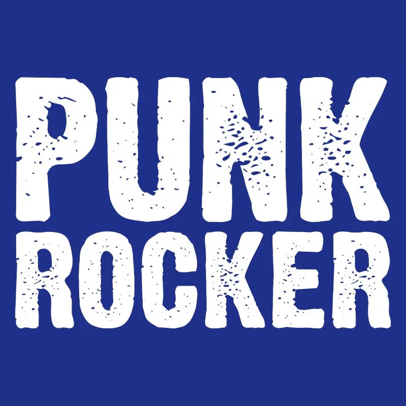 Bold Punk Rock Typography Design