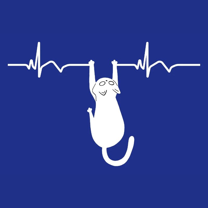 Katze EKG Herzfrequenz Herzschlag