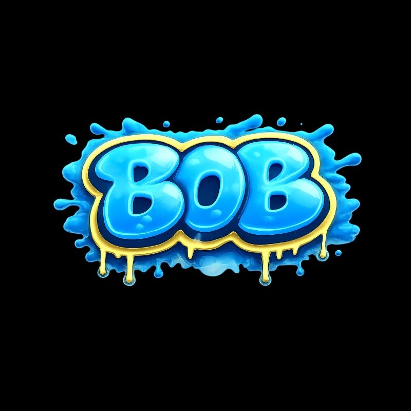 BOB GRAFFITI NAME FOR PERFECT GIFT PRINTABLE