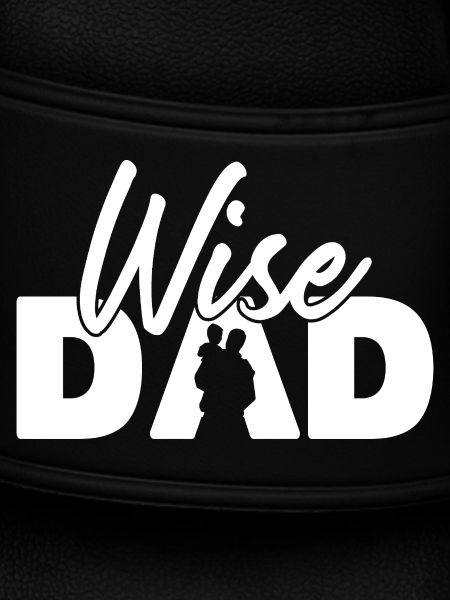 Wise Dad Silhouette Vaterschaft Elternschaft
