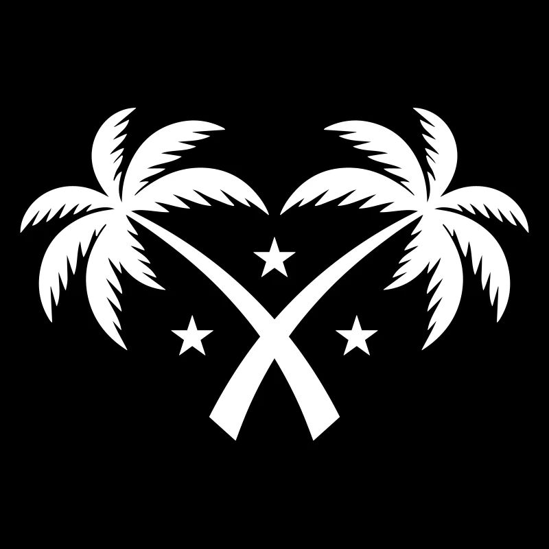 Palme Symbol Insel