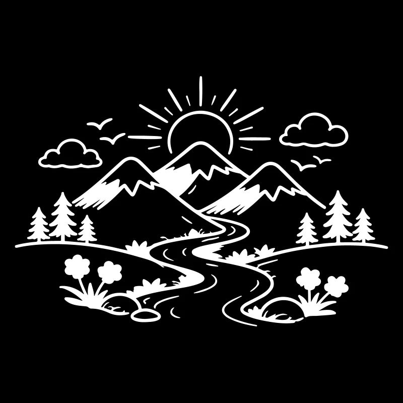 Berge Landschaft