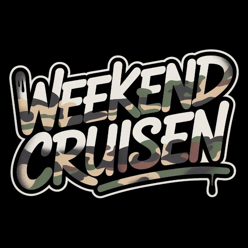 Camouflage de croisière du week-end pour les amateurs de voitures