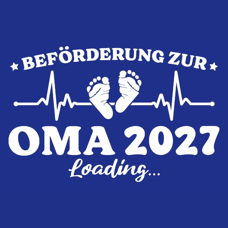 Beförderung zur Oma 2027 Loading Geschenk