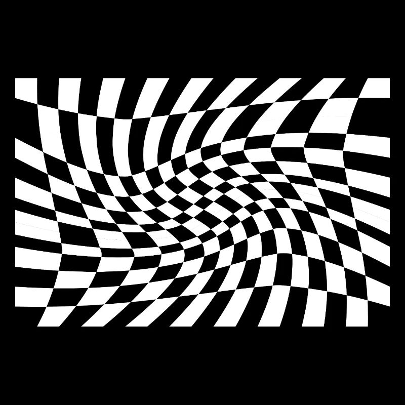 Optischer Checker-Wirbel