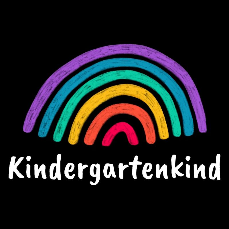 Kindergartenkind Regenbogen