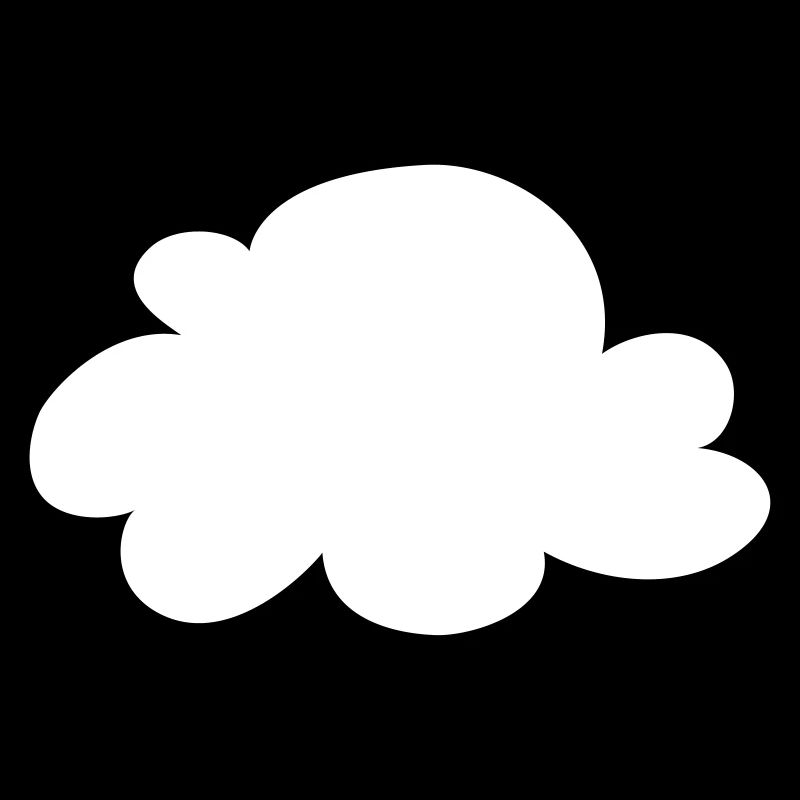 Cloud 7 troupeau nuages icône idée cadeau décoration