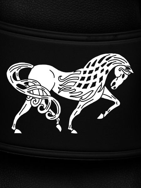 Celtic white horse