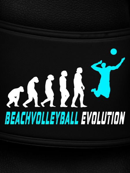 Beachvolleyball Evolution Design / Geschenkidee