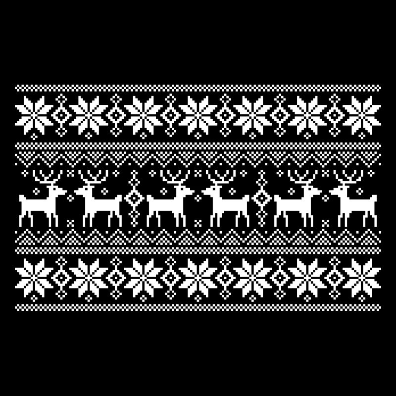 Merry Christmas pattern 1 (dark)