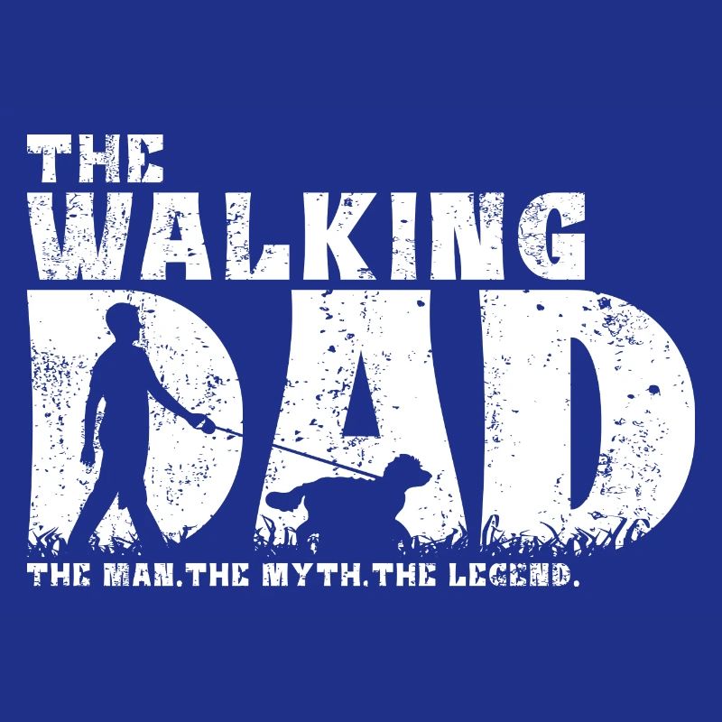 Cockapoo Hund The Walking Papa Lustig Geschenk