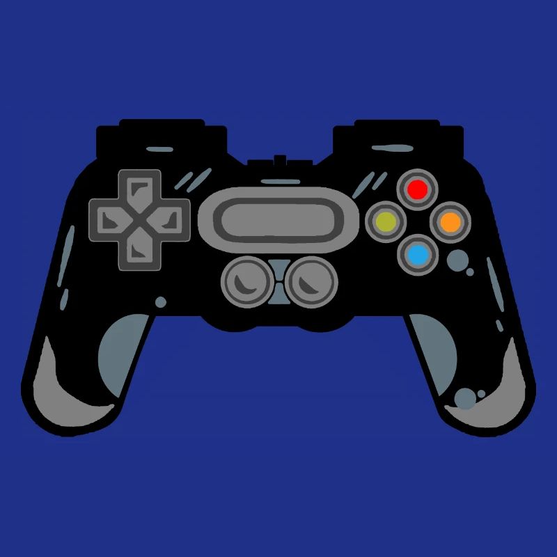 Retro Controller Silhouette