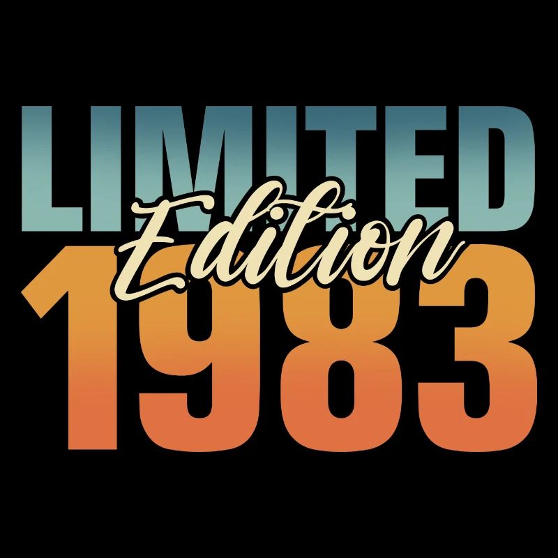 40e anniversaire 1983 Né 40 ans