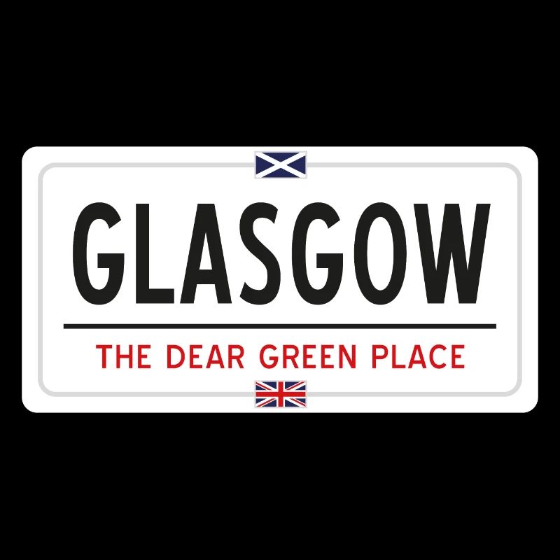 Glasgow Place Name Sign