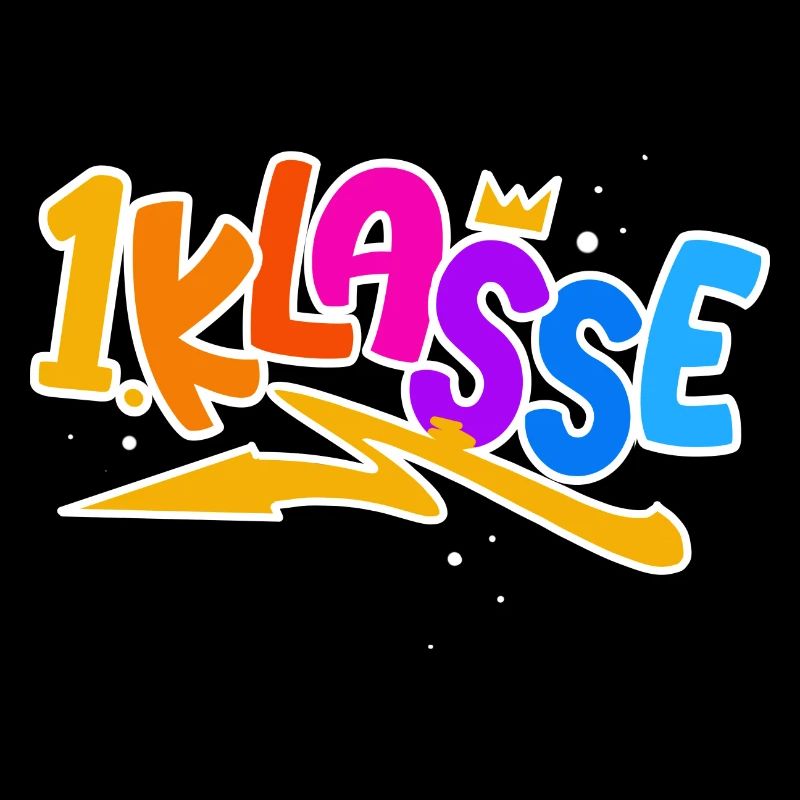 Einschulung 1 Klasse Graffiti