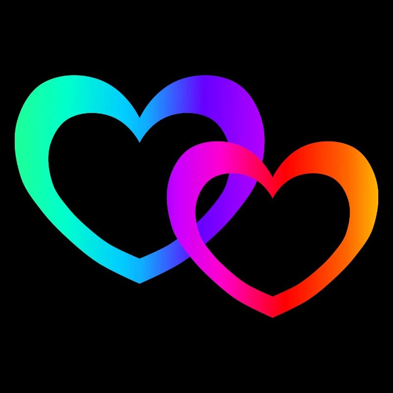 Colorful Hearts