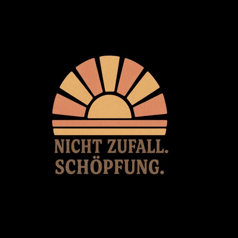 Nicht Zufall. Schoepfung.